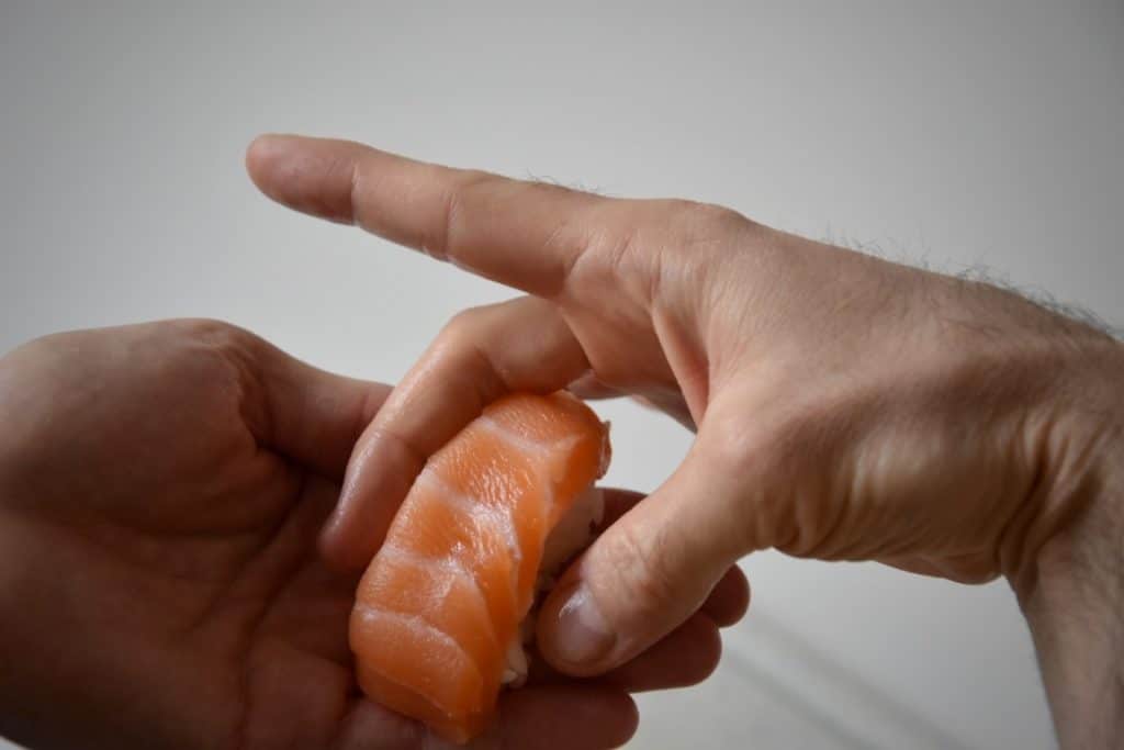 Come fare un nigiri, passo 8