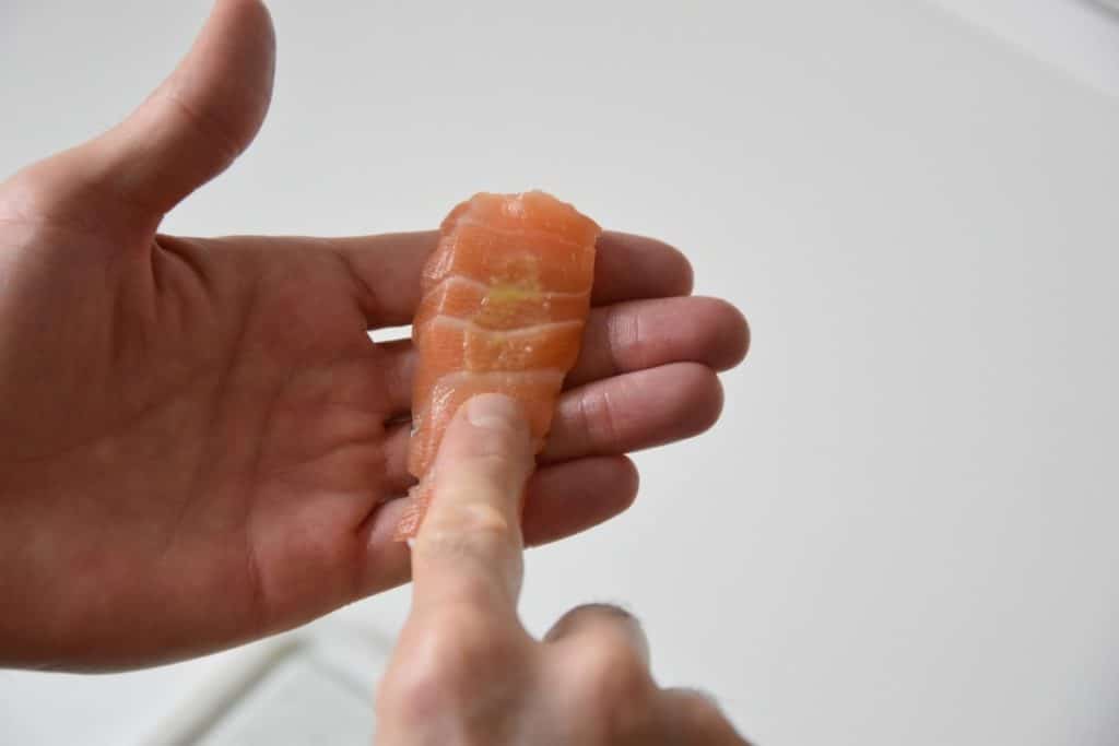 Come fare un nigiri, passo 2