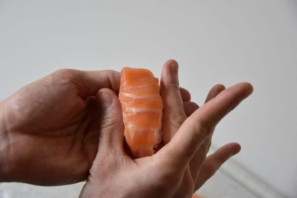 Come fare un nigiri, passo 5