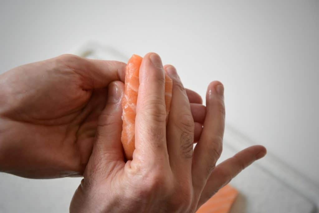 Come fare un nigiri, passo 6