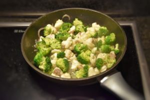 legu rustici rana pescatrice broccoli zucca pinoli 13