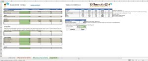 BilanciaLi Home - Schermata bilanciamento del sorbetto
