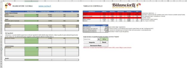 BilanciaLi (Pro) - Software to balance sorbets