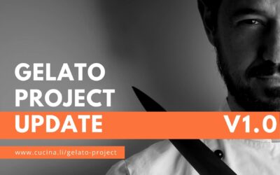 Gelato project v1.0 – Le prime 30 ricette