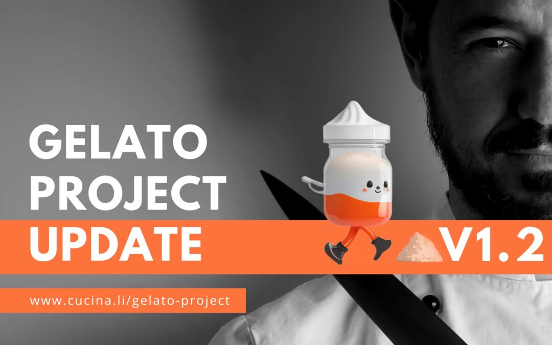 Gelato Project v1.2 - update del libro con il capitolo sul gelato ipoglicemico. Ora oltre 70 ricette disponibili