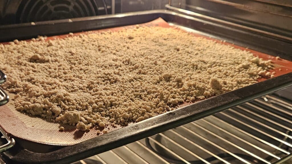 crumble di grano saraceno