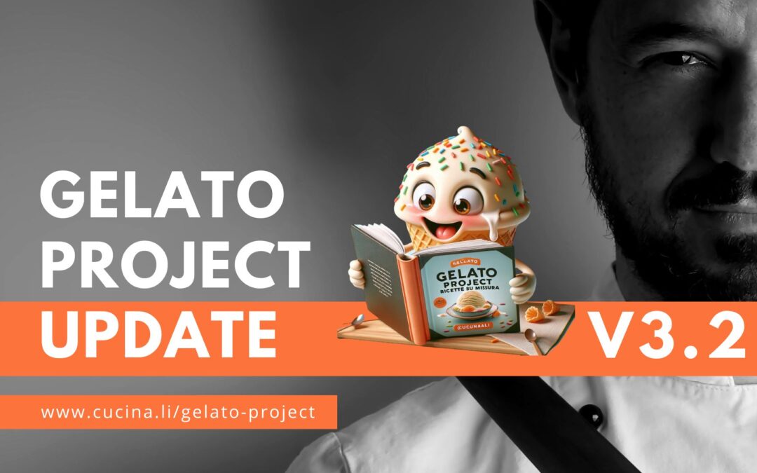 Gelato Project - Il libro iterativo sul gelato di cucinali, con oltre 160 ricette professionalmente bilanciate adatte a casa e alla gelateria