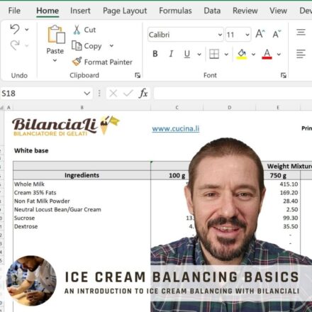 Ice cream basics online free class with bilanciali