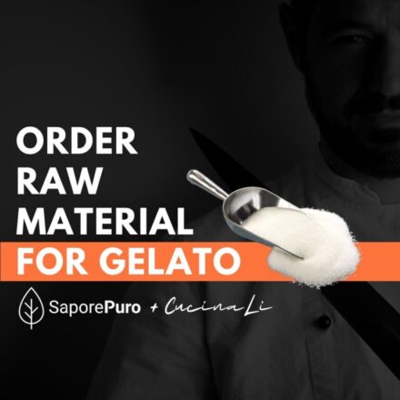 Raw Material for Ice Cream via Sapore Puro