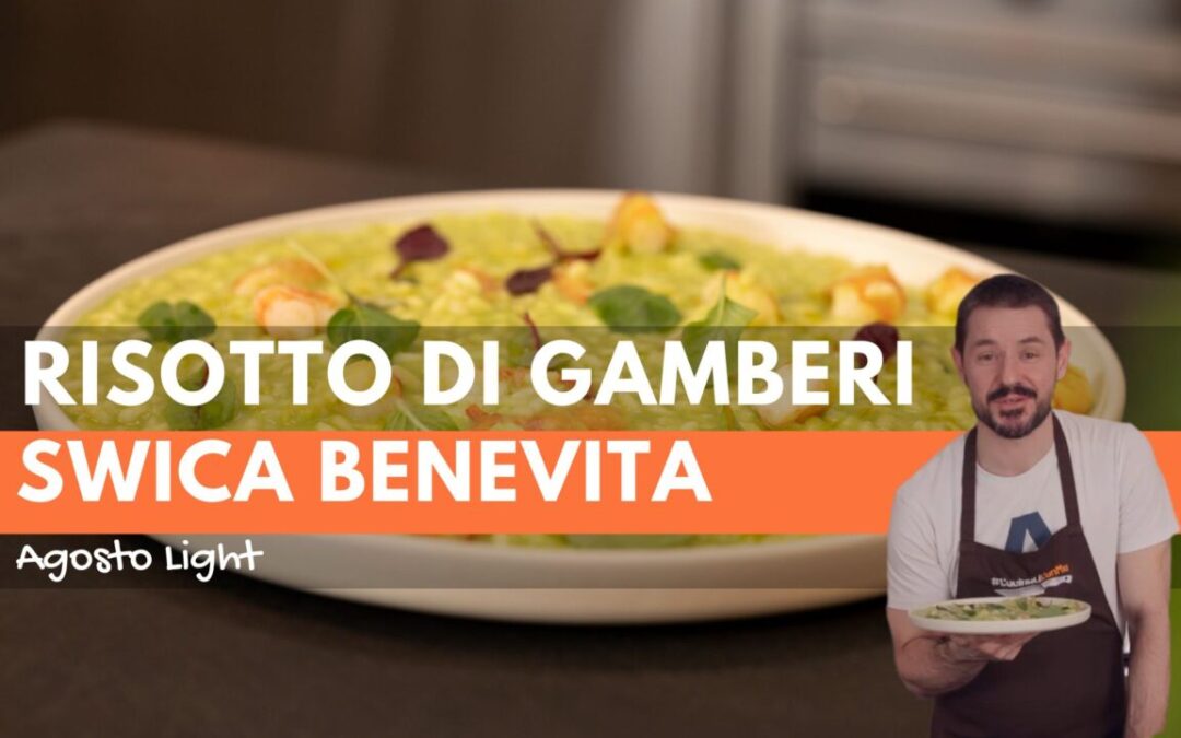 Risotto gamberi, piselli & basilico: la freschezza in un piatto!