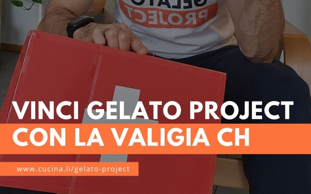 Concorso: vinci 1 anno di Gelato Project