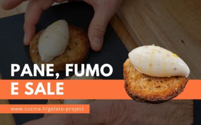 Home 15 Gelato alla ricotta di pecora affumicata, pepe della Valle Maggia e olio d’oliva